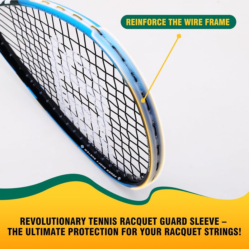 LUNNADE Carbon Squash Racket, Lightweight Tear Drop Squash Racquet with Ball Overgrip Damper and Bag - Image 1